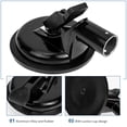 thumbnail image 3 of Car Suction Flagpole Stand Car Flagpole Base Universal Flagpole Bracket Car Flag Pole Bracket, 3 of 6