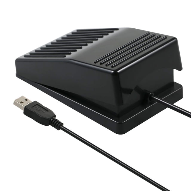 Interruptor de pie Interruptor de pie único USB Una tecla Interruptor de pie personalizado Control Teclado Ratón Gamepad Cadena de caracteres Máquina de impresión multimedia Romacci Interruptor de pie