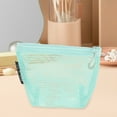 thumbnail image 6 of Unique Bargains 1 Pc Lightweight Mesh Makeup Bag Makeup Bag for Business Travel Nylon Sky Blue, 6 of 6