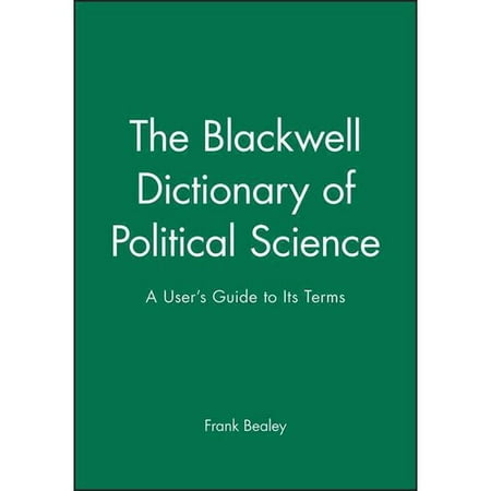 Blackwell Dictionary Political Science