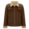 thumbnail image 4 of Pejock Men's Vintage Casual Jacket, Outdoor Windproof Hooded Coat with Adjustable Drawstring Hem & Utility Pockets for Daily Wear, 4 of 6