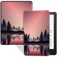 thumbnail image 1 of Funda delgada de cuero PU BOZHUORUI para Kindle Paperwhite de 6,8", 1 of 7