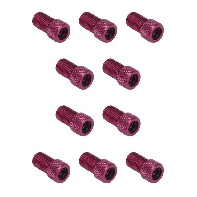 Toystoory Paquete de 5 adaptadores de válvula Instalación práctica Operación estilo tonto Gran Material premium Presta Cap Presta a Type1 NO1