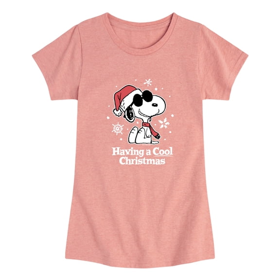 Peanuts - Having a Cool Christmas Toddler Short Sleeve Graphic T-Shirt