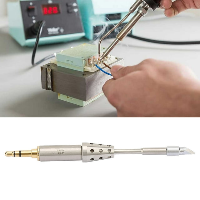 100~400 Degrees Celsius Stainless Steel Soldering Iron Tip Soldering Bit Blade Shape Non- For Construction Site Electric Welding Argon Arc Welding Gas Welding