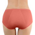 thumbnail image 5 of Aayomet Culotte en Coton pour Femmes sous-Vêtements en Coton Pur Anti-Fuite Culottes Menstruelles Anti-Fuite (Rouge Melon D\'eau, TTG), 5 of 5
