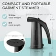 thumbnail image 3 of Steam & Go Portable Clothes Steamer Handheld Travel Steamer for Clothes, Black, 3 of 7