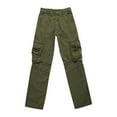 thumbnail image 6 of IROINNID Cargo Pants for Men Reduced Casual Outdoor Relaxed Fit Sweatpants Full Length Cargo Cotton Pants with Multi-pockets,Olive Green, 6 of 9