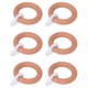 thumbnail image 5 of 6 anillos de madera para cortinas con clips, anillos para poste de cortina, gancho deslizante, anillos para barra de cortina para Bar, reemplazo de, 5 of 9