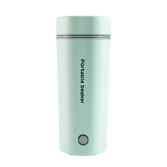 Portable Electric Kettle for Boiling Water 350ML Travel Beaker Tea Kettle Hot Water Boiler Stainless Steel Automatic Shut Off for Making Tea Coffee Baby Milk