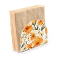 thumbnail image 2 of Flowers Floral Napkin Holder for Table Clear Napkin Stand Paper Holder Acrylic Organizer Dispenser Napkins for Dinner Kitchen Restaurant Room, 2 of 8