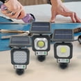 thumbnail image 1 of Xihbxyly Luces Solares para Exteriores, Sensor de Movimiento con 3 Modos, Luces de Seguridad Impermeables Ip65, Ecológicas, Amplia Cobertura para Patio, Jardín, Fácil Instalación, Tamaño 16,2 X 9,3 C, 1 of 7