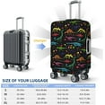 thumbnail image 5 of N/A Luggage Cover 3D Printed Washable Travel Cover for Luggage 18-32 Inch Dinosaur, 5 of 7