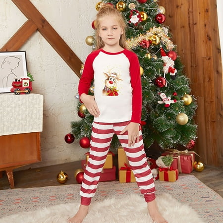 

Family Christmas Pjs Matching Sets 2022 Matching Family Christmas Pajamas Set Soft Comfy Holiday Xmas Sleepwear Set