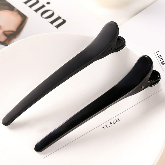 Hair Clips for Styling Sectioning 6 Pack, Non-Slip Duck Billed Hair Cutting Clips , No Trace Hair Clips for Women, Girls and Salon Hairdressers