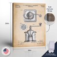 thumbnail image 2 of Coffee Bean Art, Patent Coffee Grinder Wall Art for Kitchen, Ready To Hang for Living Room Home Wall Art, C2315b-16x20, 2 of 6