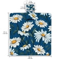 thumbnail image 2 of Daisy Canvas Picnic Mat for Outdoor Activities and Beach Trips with Waterproof Backing - Portable and Durable Mat for Family Picnics and Camping Adventures, 2 of 6
