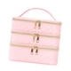 thumbnail image 3 of Neceser para mujer, neceser de maquillaje, multifuncional, resistente al agua Rosa, 3 of 8