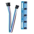 thumbnail image 1 of Infrared Tracking Sensor Module,5 Way Tracking Sensor Way Tracking Sensor Photoelectric Tracking Sensor Seamless Integration, 1 of 8