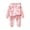 Pink, variant on Toddler Infant Girls Cute Cartoon Pattern Homewear Set 3T 4T 5T 6T Baby Soft Cotton 2 Piece Pajama Outfit Pink,18-24 Months