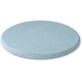 thumbnail image 2 of Nvzi Detachable Cushion, Round Memory Foam Chair Pad Soft Breathable Non-Slip Seat Cushion Suitable for Dining Room Living Room Office-35x35cm(14x14inch)-Light Blue, 2 of 5