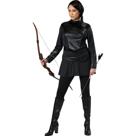 Warrior Huntress Women's Plus Size Adult Halloween Costume, One Size, XXL