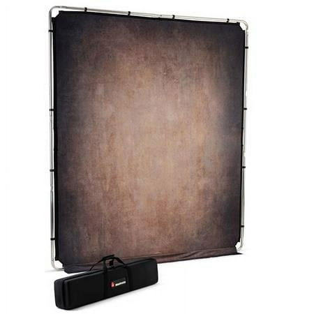 UPC: 0887827010777 | EzyFrame Vintage Background Kit  6.5×7.5   Walnut