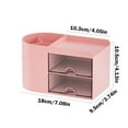 thumbnail image 3 of Fufafayo under $5 Desk Organizer with Drawer, Pen Organizer for Desk, Small Pencil Holder, Desk Organizers and Accessories for Office Home Storage, 3 of 6