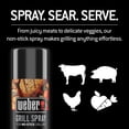 thumbnail image 3 of Weber Grill Non-Stick Cooking Spray, Non-Flammable, 6 oz Bottle, 3 of 12