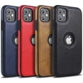thumbnail image 5 of AIOVETEAB Compatible with iPhone 11 Case Premium Leather TPU Hybrid Case Cover,Black, 5 of 6
