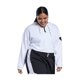 thumbnail image 1 of Sudadera con capucha recortada Reebok WOR MYT para mujer, blanco, 1X/16W, 1 of 2