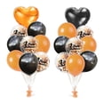 thumbnail image 2 of Blesiya 18 piezas/juego de globos de aluminio de Halloween, globos de confeti de látex, decoración para fiestas Gato, 2 of 9