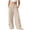 Beige, variant on Gubotare Kids Girls Linen Pants Girls Wide Leg Linen Pants High Waisted Flowy Palazzo Pants Kids Lounge Trousers Loose Fit Tween Girls Trendy Clothes Size 11-12 (Beige,11-12 Years)