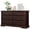 Cherry 6 Drawer Dresser, variant on VVFLU Farmhouse 7 Drawer Dresser for Bedroom, 53.9" Wide Wood Rustic Chest of Drawers for Bedroom, Storage Dressers Clothes Organizer for Closet, Living Room, Hallway, Dining Room