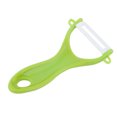 thumbnail image 2 of Cuchillo pelador de frutas y verduras de cerámica verde para una preparación sin esfuerzo en la cocina, 2 of 8