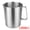 Silver 1000ml, variant on Unique Bargains Stainless Steel Measuring Cup Silver with Cover 1000ml