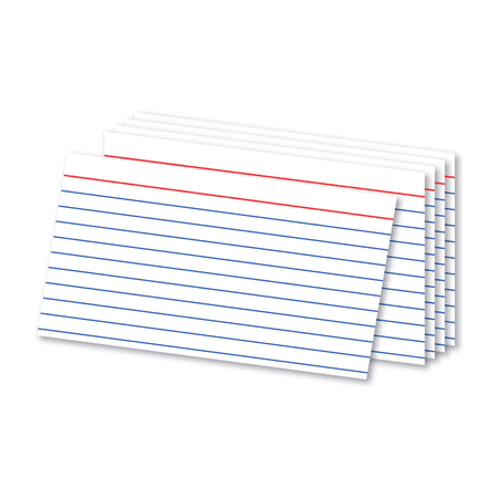 UPC: 0735854004583 | Office Depot® Brand Ruled Index Cards 3 x 5 White Pack Of 500