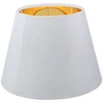 OFFIGAM Lampshade White Golden Liner 1Pack 9.8x9.8x7.1in
