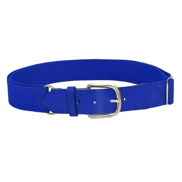 Cinturón de béisbol jinwen Cinturón de softbol para jóvenes y adultos Azul
