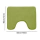thumbnail image 3 of Alfombrilla de Baño de Espuma Suave En Forma de U, 40X50 Cm | Absorbe El Agua, Antideslizante, Gruesa | Lavable a Máquina | Estilo Moderno | Color Verde, 3 of 6
