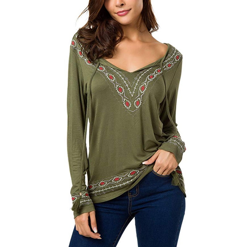 boho shirts womens