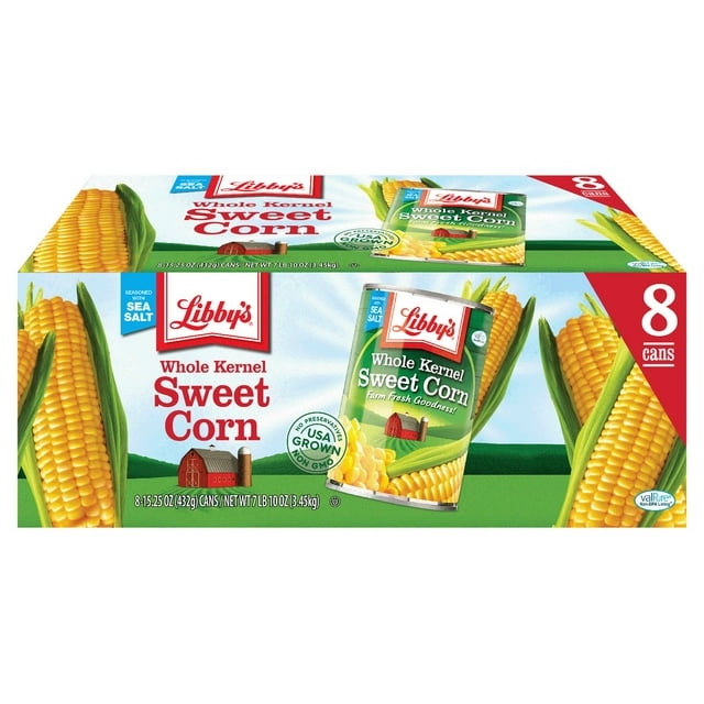 Libby's Whole Kernel Sweet Corn, 15.25 oz., 8 pk.