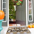 thumbnail image 5 of Suncoda Christmas Rugs Christmas Door Mat Outdoor Christmas Letter Door Mat Kitchen Mat Bedroom Living Room Carpet Floor Mat Christmas Mat Christmas Decorations On Clearance, 5 of 5