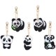 thumbnail image 1 of ShenMo 5 Piezas DIY 5D Panda Diamante Pintura Llaveros, Rhinestone DIY Doble Cara 5D Diamante Pegado Pintura Completa Llavero Colgante para Mochila Bolso Decoración LingWen 9024715179807, 1 of 1