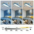 thumbnail image 2 of Wildnix Airplane-Shaped Ceiling Light with Remote Control, LED Light Source, Adjustable Brightness, and Multiple Dimming Effects for Kids Room, 2 of 7