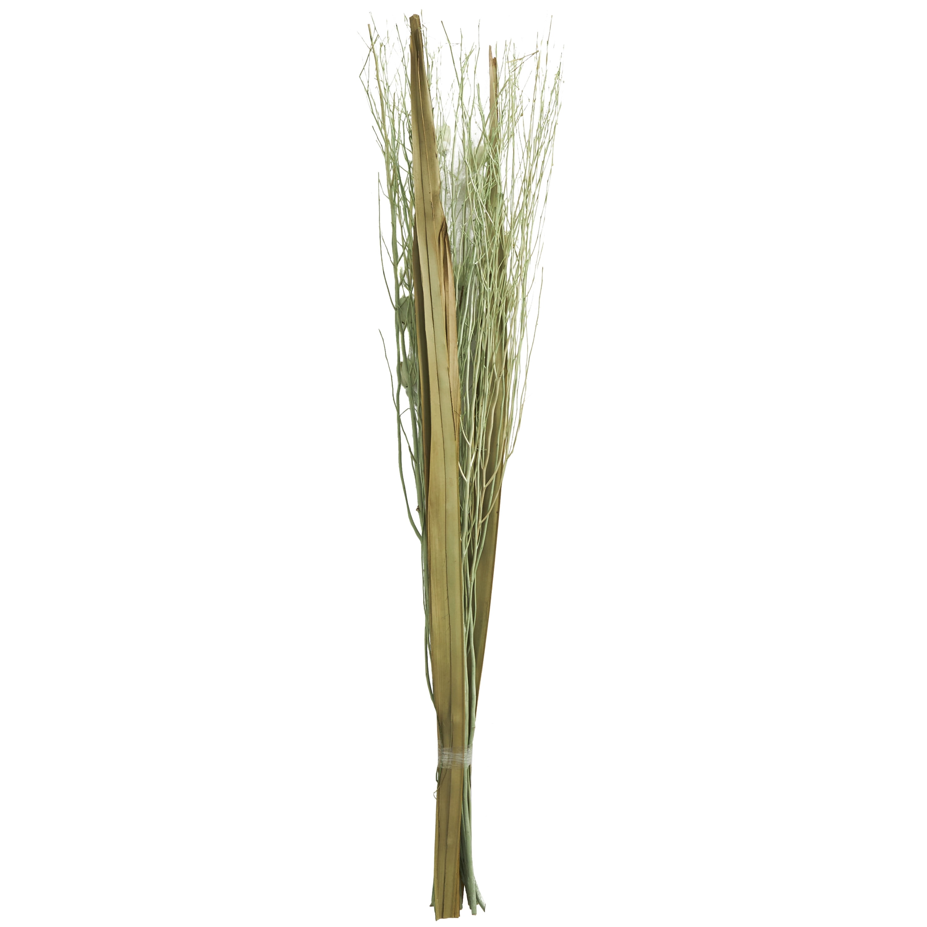 40" Handmade Tall Floral Bouquet Dried Plant Natural Foliage Branch Bouquet with Grass Stems, by DecMode