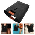 thumbnail image 3 of NIAIZEK Felt Bible Tote Bag Lightweight Handbag for Church Prayer Book Storage and Bible Study Carrying (13.78x9.45x3.54 in), 3 of 7