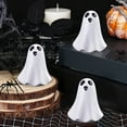thumbnail image 5 of Halloween Ghost Decor, White Figurines Ghost Statue Halloween Decor Statue ,Cute Sculpture for Gift Props Home Tabletop Decorations, 5 of 6