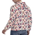 thumbnail image 3 of Hoodies for Men - Skull Guitar record lips Long Sleeve Comfrt Men'S Fashion Hoodies & Sweatshirts, Sweatshirts for Men Hoodies Pullover Clothing Clothes with Pouch, 3 of 7