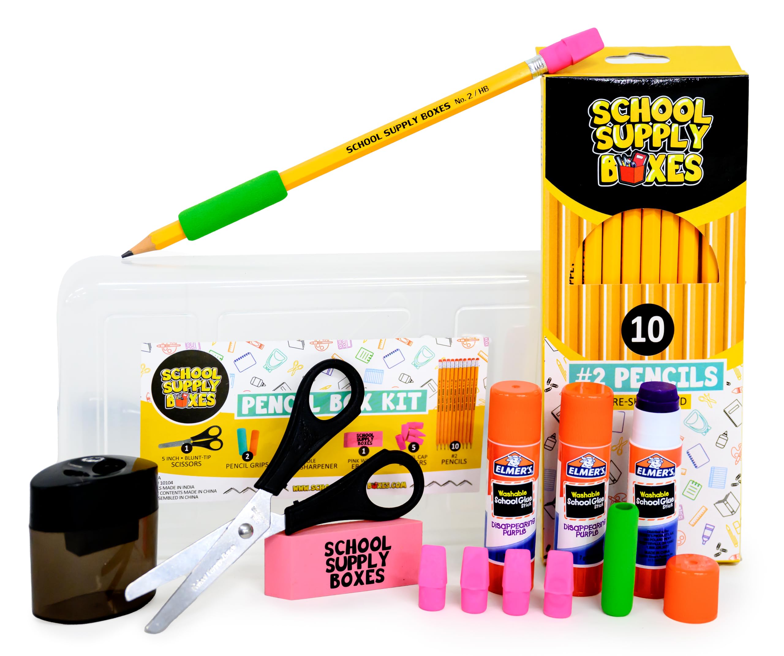 Kit de útiles escolares para grados K-5 – Cajas de útiles escolares 4